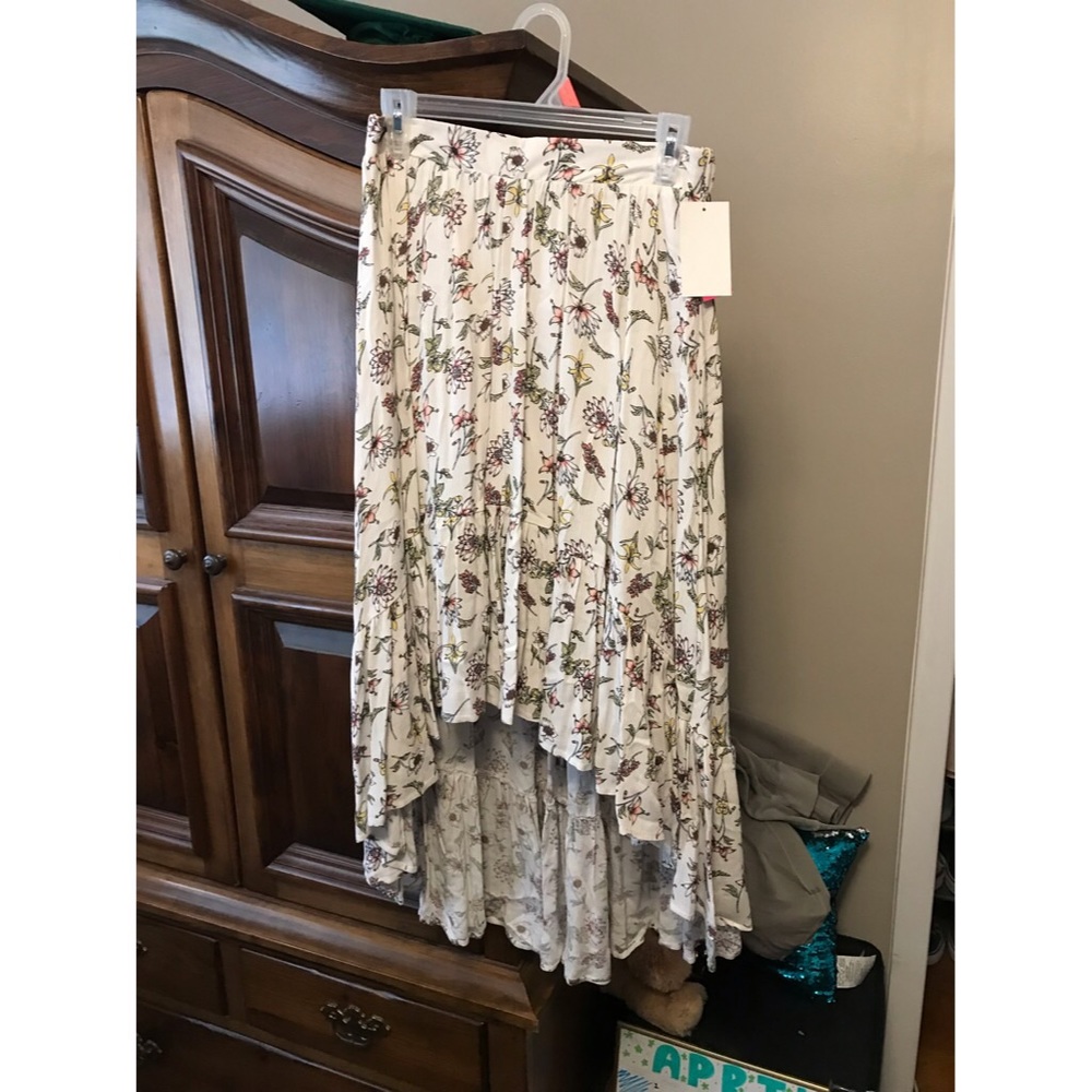 High-low Flowy Skirt